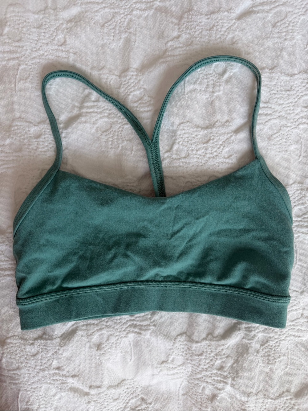 lululemon athletica Teal Bralette with Racerback Straps